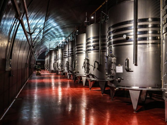Interior of Bolten Brewery in Germany