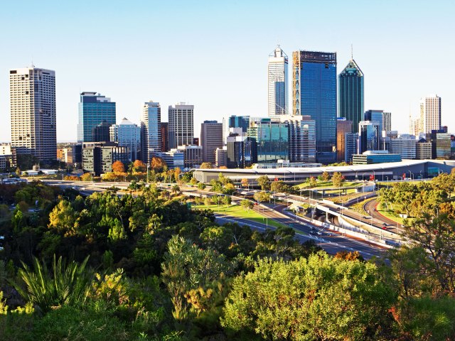 Cityscape of Perth, Australia