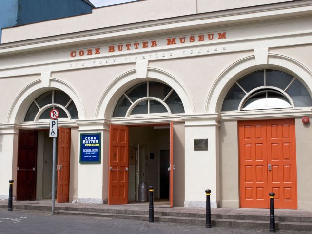 Entrance to Cork Butter Museum in Ireland