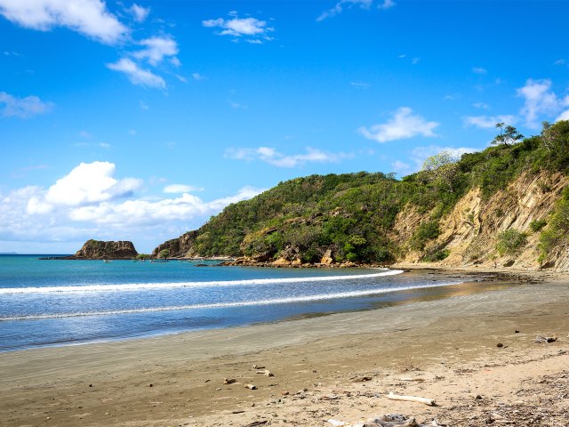 Sandy beach in Nicaragua