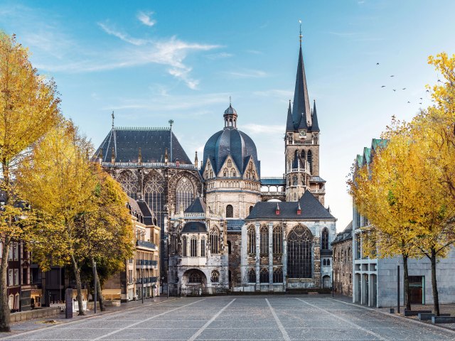 Image of the Aachen Cathedral in Germany