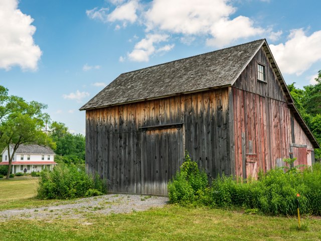 Historic building at Harriet Tubman Underground Railroad National Historic Park in Maryland