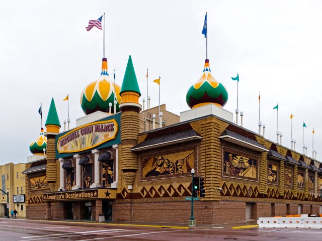Image of the World's Only Corn Palace in Mitchell, South Dakota
