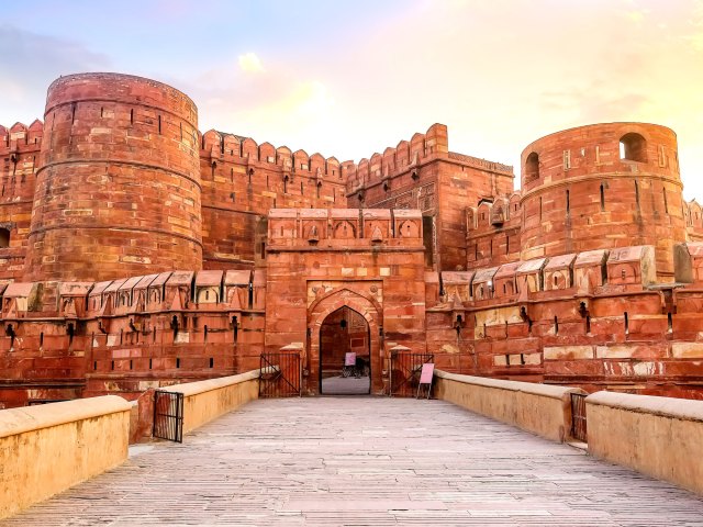 Image of Agra Fort UNESCO World Heritage Site in India