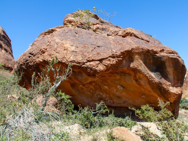 Ancient rock paintings of Las Geel in Somaliland