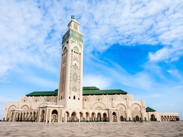 Image of Hassan II Mosque in Casablanca, Morocco