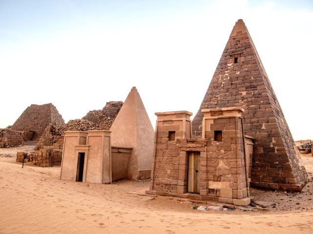 Ruins of Archaeological Sites of the Island of Meroë in Sudan