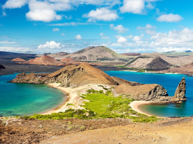 Overview of the landscape of the Galápagos Islands