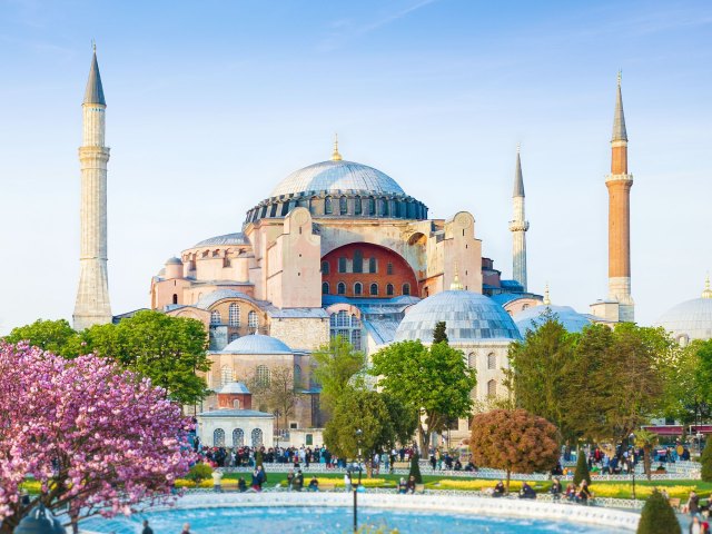 Image of the Hagia Sophia in Istanbul, Turkey