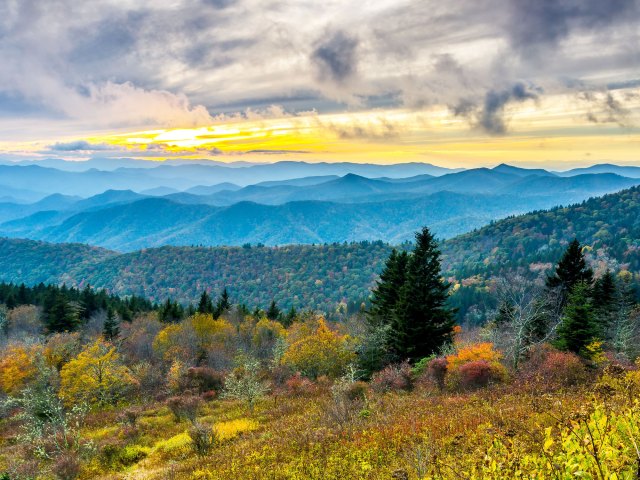 View of Great Smoky Mountains National Park