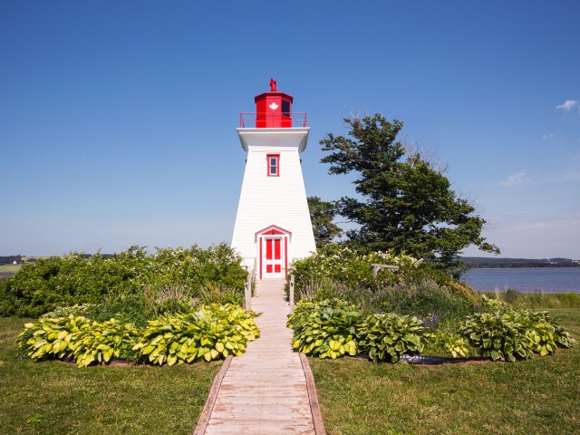 Lighthouse in Victoria-by-the-Sea, Prince Edward Island