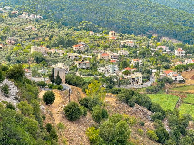 Jezzine, Lebanon, seen from above