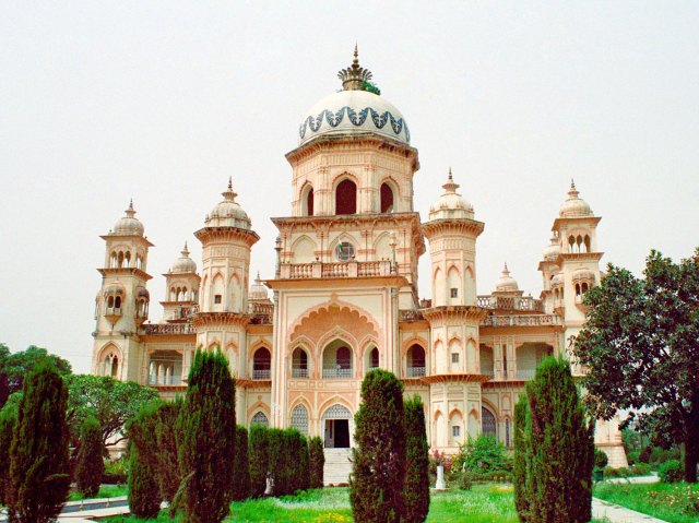 Ornate exterior of India's Rampur Raza Library