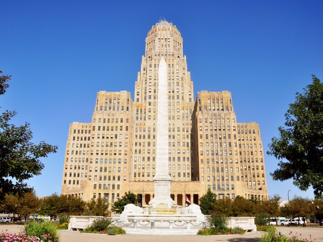 Art Deco-style Buffalo City Hall
