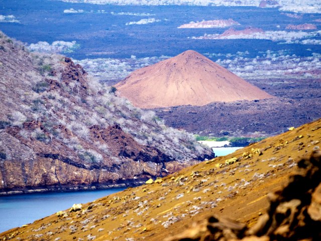 Mountainous landscape of the Galápagos Islands