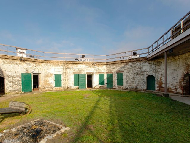 Image of Old Fort Jackson in Savannah, Georgia