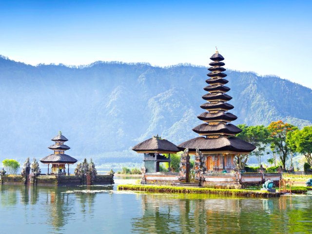 Hindu temples on Bali, the "Island of the Gods"