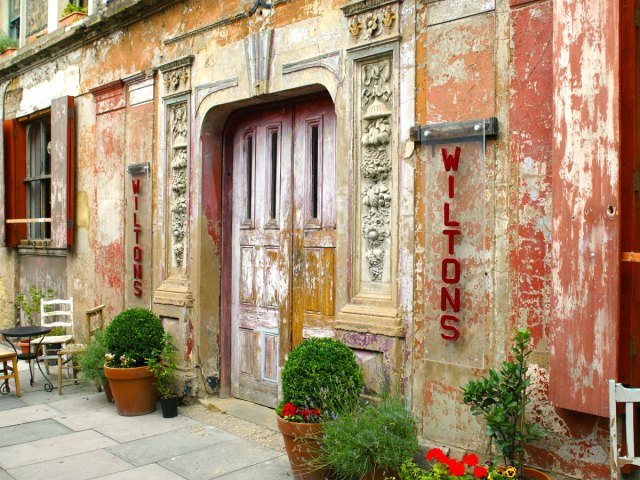 Exterior of Wilton's Music Hall in London, England