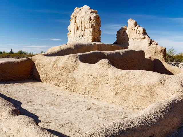 Ruins at Casa Grande Ruins National Monument