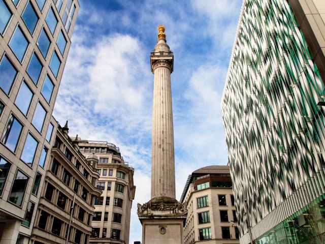 Image of the Monument in London, England
