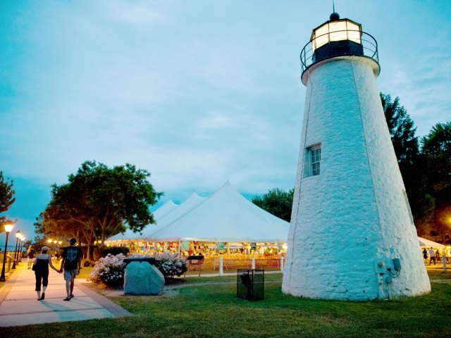 Lighthouse in Havre de Grace, Maryland