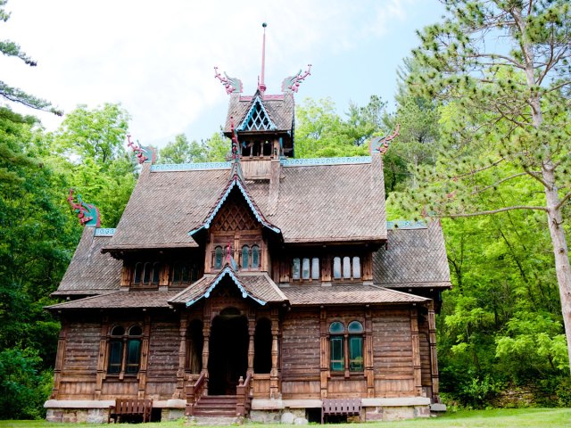 Scandinavian home in Mount Horeb, Wisconsin