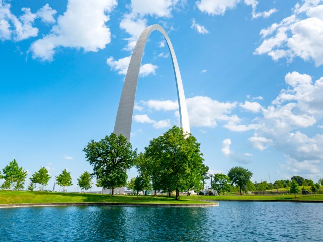 Image of the Gateway Arch in St. Louis, Missouri