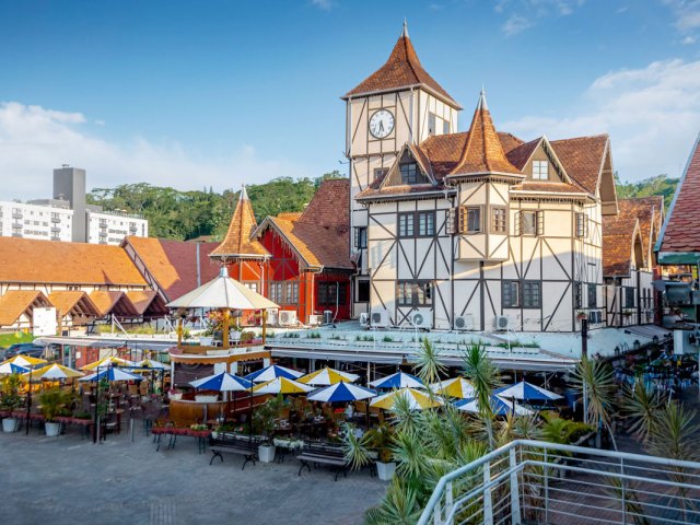 Bavarian-themed village in Brazil