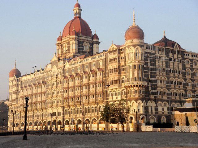Image of the Taj Mahal Palace in Mumbai, India
