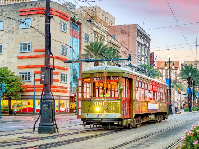 Streetcar in New Orleans, Louisiana