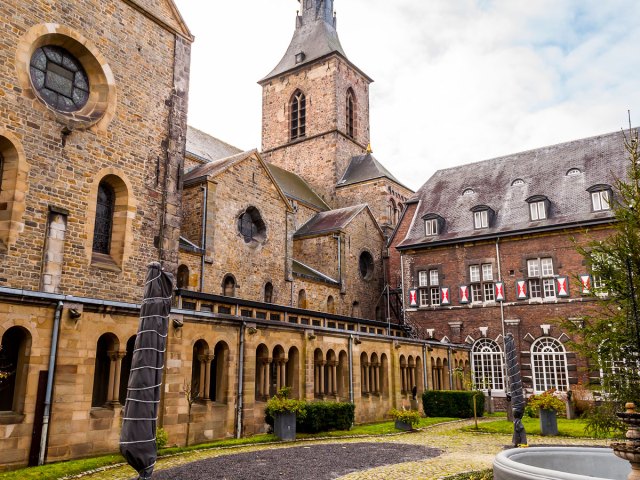 Historic buildings in Kerkrade, The Netherlands