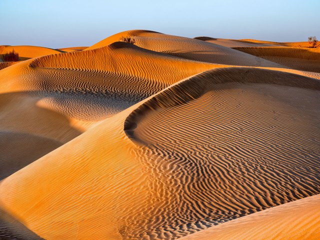 Sand dunes in Rub’ al-Khali