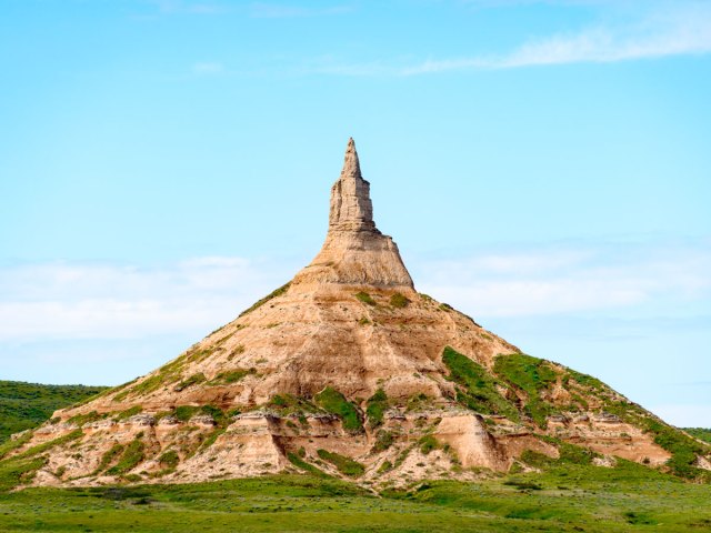 Image of Chimney Rock in Nebraska