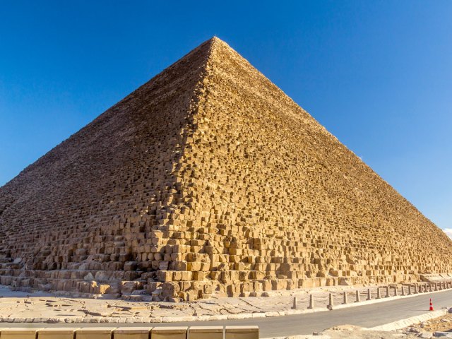 Image of the Great Pyramid of Giza in Egypt