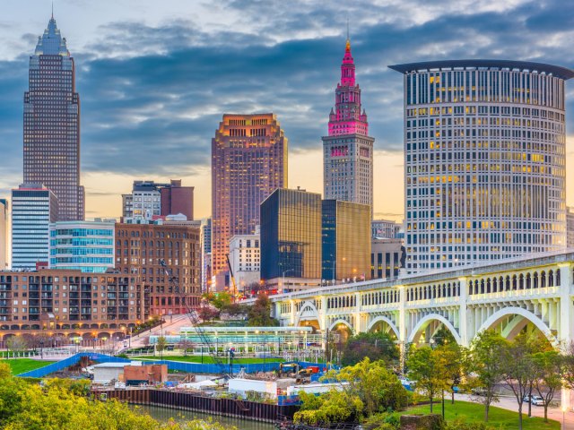 Skyline of Cleveland, Ohio