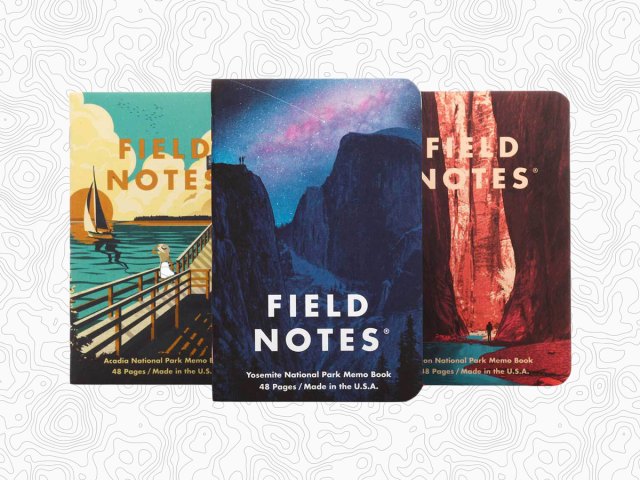 Image of Fields Notes national park memo books