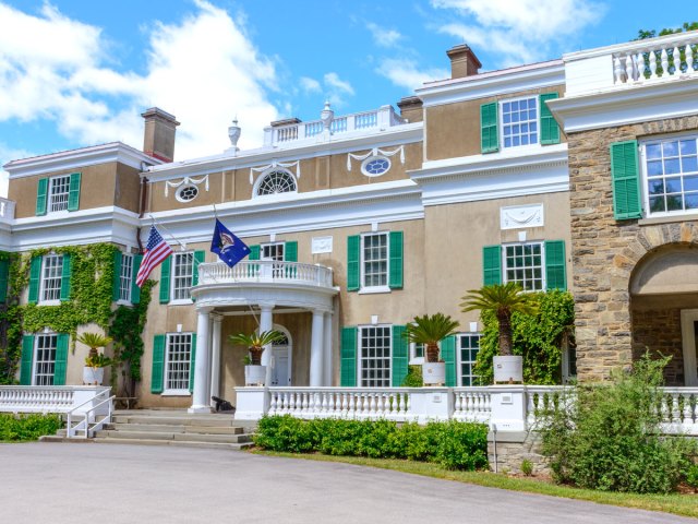 Home of Franklin D. Roosevelt National Historic Site in Hyde Park, New York