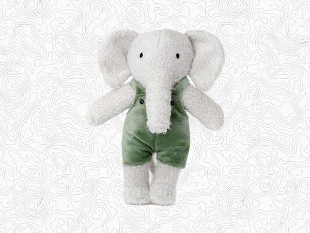 Image of plushie from the Elephant Project