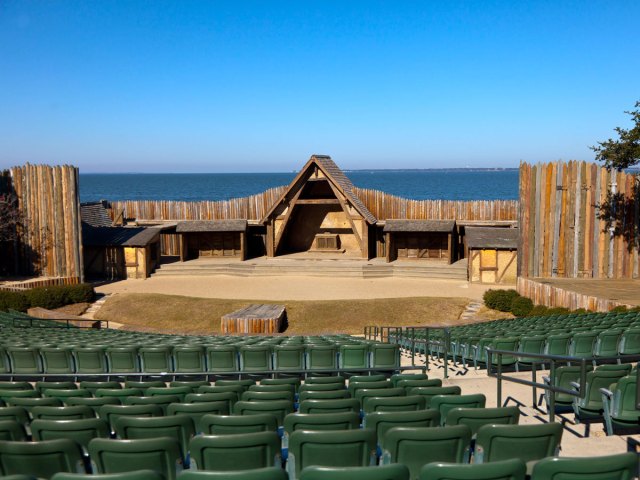 Amphitheater at Fort Raleigh National Historic Site in North Carolina