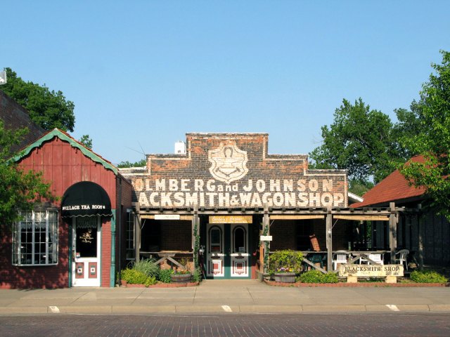 Storefront in Lindsborg, Kansas