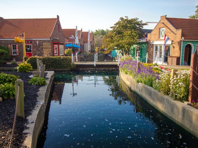 Canal in Holland, Michigan