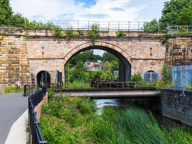 Image of the Skerne Bridge in the U.K.