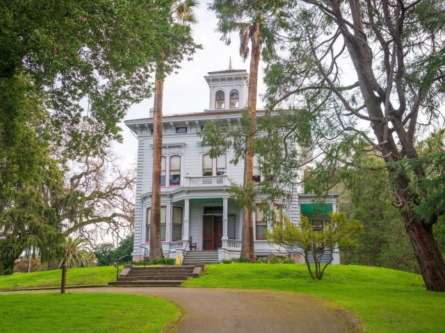 Former home of John Muir at John Muir National Historic Site in California