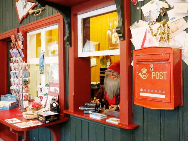 Santa's post office in Drøbak, Norway