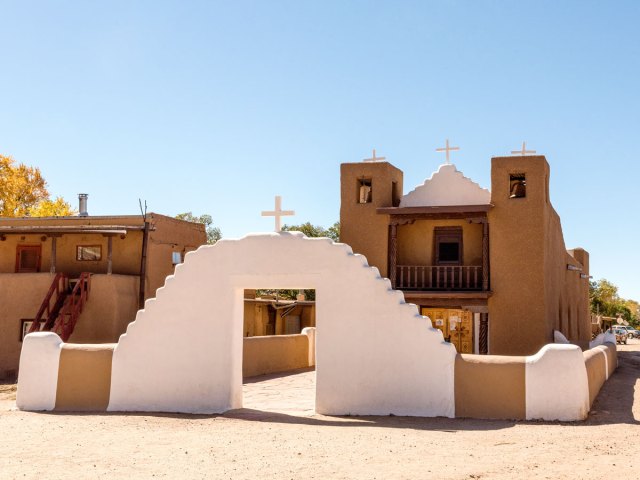 Church in Taos Pueblo