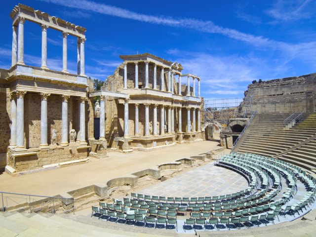 Image of the Theater of Mérida in Spain