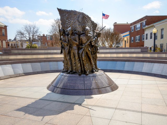 Image of the African American Civil War Memorial in Washington, D.C.
