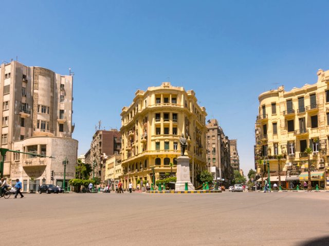 Talaat Harb Square in Cairo, Egypt
