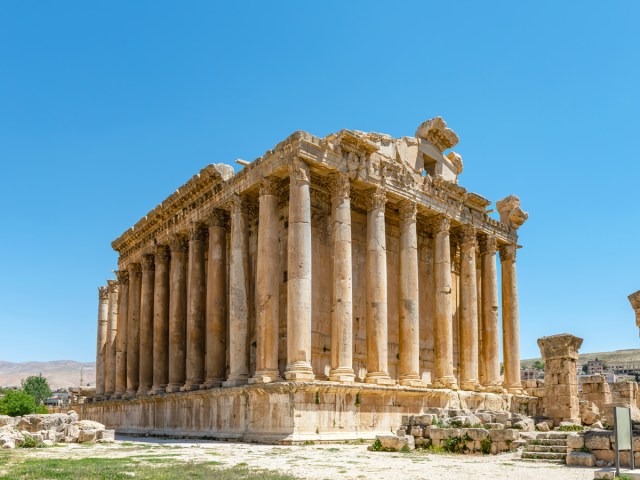 Temple ruins of Baalbeck, Lebanon