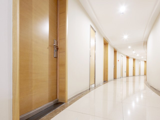 Image of hotel hallway